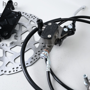 Support de frein à disque double HEXO pour Ultra Bee avec protection de disque - Kit de modernisation/amélioration pour <span class=keywords><strong>moto</strong></span> tout-terrain en alliage d'aluminium - Product Image 4