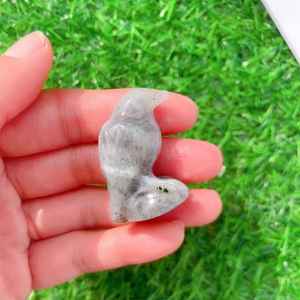 Gran oferta de bricolaje, piedras preciosas naturales, artesanías de cuarzo talladas a mano, cristal de sodalita azul, <span class=keywords><strong>cuervo</strong></span> <span class=keywords><strong>y</strong></span> Calaveras - Product Image 2