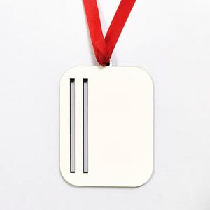 Supports créatifs personnalisés en MDF de 3 mm pour cartes de sublimation, cartes-cadeaux de Noël vierges pour la création DIY - Product Image 3