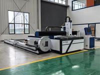 Machine de découpe laser à fibre CNC haute vitesse pour plaques et tubes, entièrement automatique, pour la découpe laser de métaux et d'acier inoxydable de 1500W à 6000W
