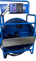 Nettoyeur de canalisations industriel personnalisé OEM/ODM avec grand enrouleur de tuyau, construction en fil d'acier à ressort, norme GB pour usage commercial