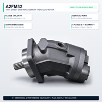 Moteur hydraulique à pistons axiaux A2FM32, 400 bars, à cylindrée fixe, pour machines de construction