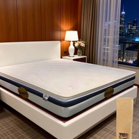 Matelas à ressorts ensachés Queen personnalisable avec logo, épaisseur 20 cm, en coton, pour la maison et la salle de bain, directement de l'usine OEM