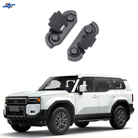 Yifeng pour Land Cruiser 250 LC250 Prado 2024-2026 Cache-vis de loquet de hayon, garniture de protection de charnière, accessoires intérieurs en ABS