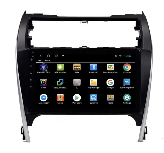 Nieuw Product Auto Dvd-speler Android Audio Power Draad Touch Screen Auto Radio Voor Hilux Vigo Lancer Avante Elantra Corolla prado