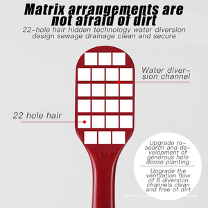 Brosse à dents à poils PBT coniques à large manche brosse à dents carrée ancre brosse à dents adulte - Product Image 4