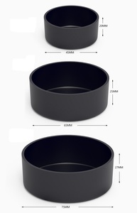 Ciotola per Acqua per Rettili in Plastica Rotonda Ecologica, Vari Colori, Verde e Nero, per Draghi Barbuti e Altri Animali Striscianti - Product Image 2