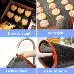 Factory OEM Chef's Choice Perforated Food Grade <b>Silicone</b> Anti-Skid Pastry Mat Dishwasher Oven Safe Eco-Friendly for Bread - Product Image 5
