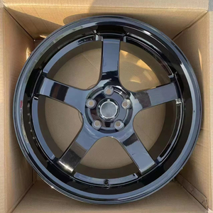 Nouvelles jantes HRW PROJECT personnalisées à profil profond 17-22 pouces 5x114.3 5x120 5x112 en alliage d'aluminium forgé, couleur argent, 8J, déport de 30mm/20mm, modèle 18 - Product Image 1