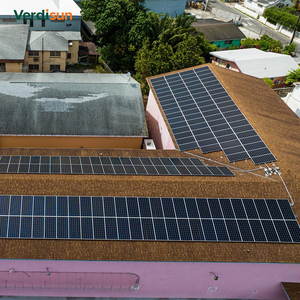 Verdidun 50KW 60KW 80KW 100KWハイブリッドソーラーパネルシステム完全キット商用オフグリッド太陽光発電システム用フルパッケージセット - Product Image 2