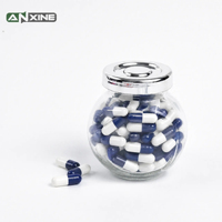 Capsules de gélatine vides de haute qualité, bleues, tailles 000, 00, 0, 1, 2, 3, 4, 5, capsules végétales naturelles