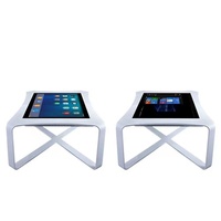 Table interactive tactile 43 pouces 4K HD LCD avec écran tactile, tube lumineux LED, étanche IP65, taille et couleur personnalisables, lisible en plein soleil