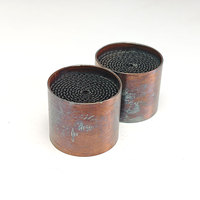 Catalyseur en nid d'abeille métallique fourni par l'usine pour les échappements de moto de course et de sport universels