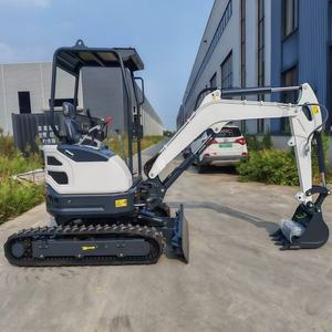 Livraison gratuite Mini-excavatrice de 2,5 tonnes CE EPA EURO 5 Mini-excavatrice sur chenilles 1 tonne 2 tonnes Excavatrice agricole chinoise - Product Image 6