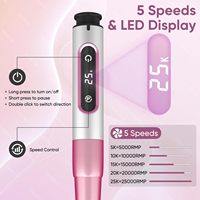 Vantrend Beauty Factory Draadloze Nagelboorpen Oplaadbare Elektrische Hoge Snelheid Lage Trillingen Manicure Machine OEM ODM