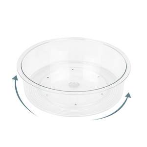 Contenitore per alimenti in plastica pigro per piattaforma girevole in plastica per dispensa, armadio, armadio, frigorifero o congelatore - Product Image 4