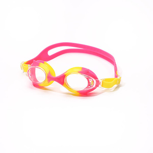 Gafas de Natación de Silicona Antivaho <span class=keywords><strong>para</strong></span> Niños, <span class=keywords><strong>Lentes</strong></span> de PC, Diseño de Parches Coloridos con Forma de Pez, Unisex, Venta al Por Mayor - Product Image 1