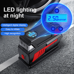 <span class=keywords><strong>Compresseur</strong></span> d'air de voiture 12V Gonfleur de pneus 50L/Min 150 PSI Pompe à air portable Pompe à pression <span class=keywords><strong>Pneu</strong></span> pour pneus de voiture Camions et gonflables - Product Image 2