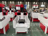 Machine de fraisage CNC 3 axes EXTRACNC, routeur CNC pour moules métalliques 400*400*120mm pour gravure de moules en aluminium et cuivre, haute précision