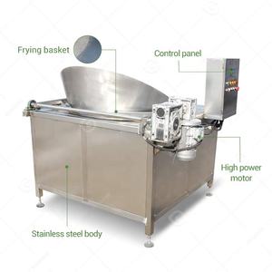 Friteuse De Poulet Automatique Commerciale Filtre Banana Chip Fry Petite Freidora Pollo De Une Machine De L'industrie Du Gaz - Product Image 4