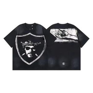 Camiseta de Diseñador de Moda al por Mayor para Hombre, Nuevo Estilo Moderno, Holgada, Estampada, de Algodón, Informal, Deportiva - Product Image 2