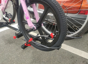 Haute qualité en acier universel 220lbs plate-forme <span class=keywords><strong>attelage</strong></span> montage vélo <span class=keywords><strong>porte</strong></span>-vélo <span class=keywords><strong>voiture</strong></span> toit support pliable - Product Image 6