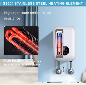 Nhiệt độ cao đa điểm ngay lập tức điện tankless nóng máy nước nóng với wifi tính năng thông minh cho phòng tắm nhà bếp RV sử dụng - Product Image 2