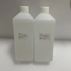 Bouteille de liquide de solution de lavage transparente WL-810 WL-800 spécial à base d'acétone pour machine de codage à jet d'encre Domino cij