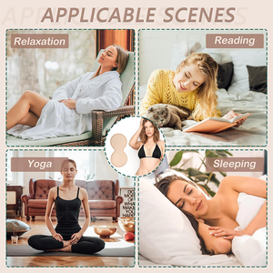 Castor Oil Pack <b>Breast</b> <b>Pad</b> Reusable Castor Oil <b>Pads</b> <b>Breast</b> Wrap Compress <b>Pads</b> for Relaxing Sleeping Soothing Castor Oil <b>Breast</b> - Product Image 4