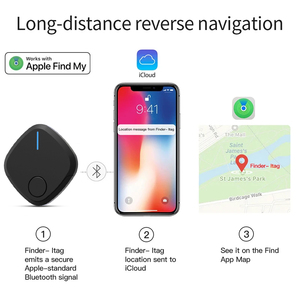 Localizzatore <span class=keywords><strong>Mini</strong></span> Wireless GPS Anti-Smarrimento per Chiavi con App Find My - Product Image 5