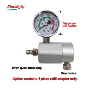 Adaptador de Carga de Aleación de Aluminio Zimakyfa para Cilindros de CO2 Soda Quick Connect DUO Terra Art Sparkling Club con Conector Rápido de 8mm - Product Image 2