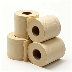 Wholesale Custom Printed Bulk 2 Ply Strong Soft Disposable Eco-Friendly Bamboo Pulp Bathroom Toilet <b>Paper</b> <b>Roll</b> - Product Image 3