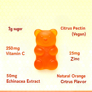 OEM multivitaminici Gummies all'arancia vitamine masticabili D3 zinco vitamina <span class=keywords><strong>C</strong></span> - Product Image 3