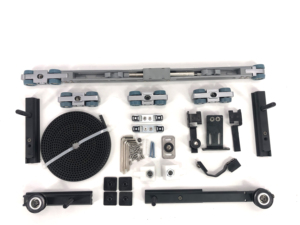 Sistema di <span class=keywords><strong>porte</strong></span> scorrevoli sincronizzatore professionale per carichi pesanti di Design moderno realizzato in alluminio <span class=keywords><strong>Max</strong></span> peso porta 60KGS - Product Image 3