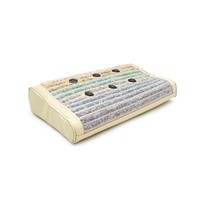 Oreiller lombaire en mousse à mémoire de forme, produits de massage de santé à ions négatifs, masseur de nuque, oreiller chauffant en cristal de pierres précieuses