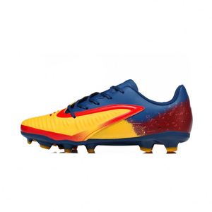 Botas de fútbol FG/TF al por mayor OEM/ODM para adultos y jóvenes, con opciones antideslizantes, ligeras y transpirables de tejido. - Product Image 6