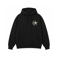 Sudadera con Capucha de Algodón Grueso para Hombre, Silueta Holgada, Corte Relajado, Tejido Grueso, Ropa con Capucha, Suministro OEM