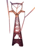 Tour de câble d'alimentation de la ligne de transmission électrique 1000kv