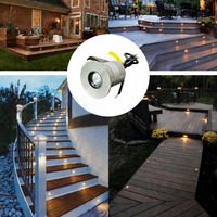 Lumière LED encastrée étanche IP67 3W, lumière de marche d'escalier enterrée, éclairage LED souterrain