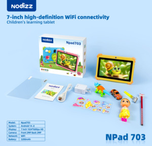 Tùy chỉnh bán buôn <span class=keywords><strong>Android</strong></span> 13 <span class=keywords><strong>7</strong></span> inch trẻ em Máy tính bảng 4GB RAM 128GB Rom trẻ em pre-cài đặt giáo dục ứng dụng <span class=keywords><strong>Android</strong></span> trẻ em Máy tính bảng PC - Product Image 4