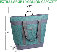 Sac à déjeuner isotherme de grande taille, de qualité supérieure, personnalisé, pour femmes, pour le camping, la randonnée, les courses, imperméable, avec isolation en mousse