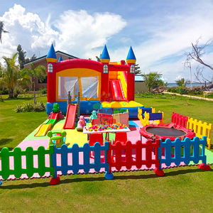 Château gonflable de <span class=keywords><strong>jungle</strong></span> pour enfants, aire de jeux pour école, vente en gros, commercial, avec <span class=keywords><strong>piscine</strong></span> <span class=keywords><strong>à</strong></span> <span class=keywords><strong>balles</strong></span>, grande capacité, intérieur, souple - Product Image 6