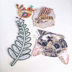 Custom Woven Embroidered <b>Patches</b> for Clothing Hat Jeans Iron <b>on</b> <b>Sew</b> <b>on</b> Embroidery <b>Patches</b> with Glue China Factory - Product Image 3