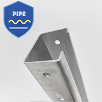 Poste de Acero Cuadrado Galvanizado en Caliente con Recubrimiento en Polvo para Barandilla de Seguridad W-Beam para Carreteras |   Múltiples Tamaños |   Poste de Barrera de Seguridad Vial OEM