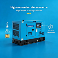 Générateur diesel silencieux 1600 kW 50 Hz 415 V avec démarrage automatique/démarrage à distance et ATS pour alimentation de secours de centre de données, certifié CE