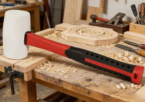 Martillo de Mecánico de Grado Industrial OEM, Recubierto de Goma de Doble Capa, Mango Texturizado de Fibra de Vidrio y TPR, Hecho a Mano, Alta Calidad - Product Image 5