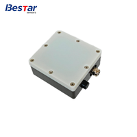Capteur de débit radar sans contact 24 GHz RS485 Modbus pour la mesure de la vitesse de l'eau dans les canaux ouverts et la surveillance des eaux usées
