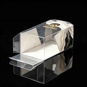 Boîte pliable personnalisée en PP transparent avec fenêtre, emballage pour cosmétiques, électronique, jouets, cadeaux, vente en gros, usine OEM - Product Image 3