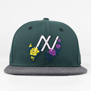 Casquettes de baseball en laine mélangée brodées sur mesure TCAP Chine ODM, casquettes ajustées pour le sport - Product Image 2