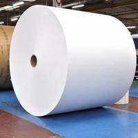 China Factory 48gsm 55gsm 60g 65g 70gsm 75g Black Image 100% Pulpa de madera virgen Papel de oficina ATM Roll Thermal Jumbol Roll